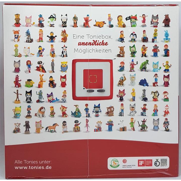 Actual product image Tonies Toniebox Starter Set Red (Creative Tone) (German)