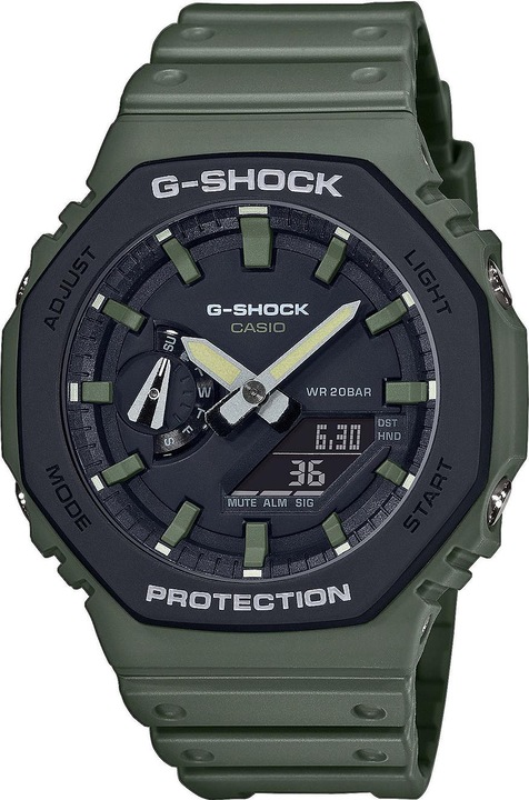 G-Shock Ga-2110su-3aer (Digitaluhr, Analoguhr, 45.40 mm)