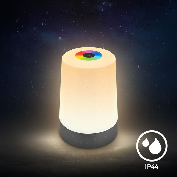 Produktbild Briloner Akku RGB+W LED Tischleuchte, Anthrazit (280 lm)