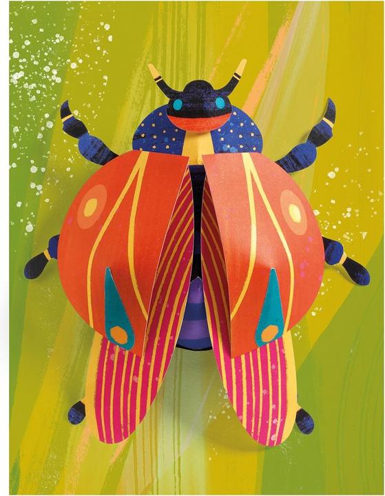 Actual product image Djeco 3D Bilder Papierkäfer