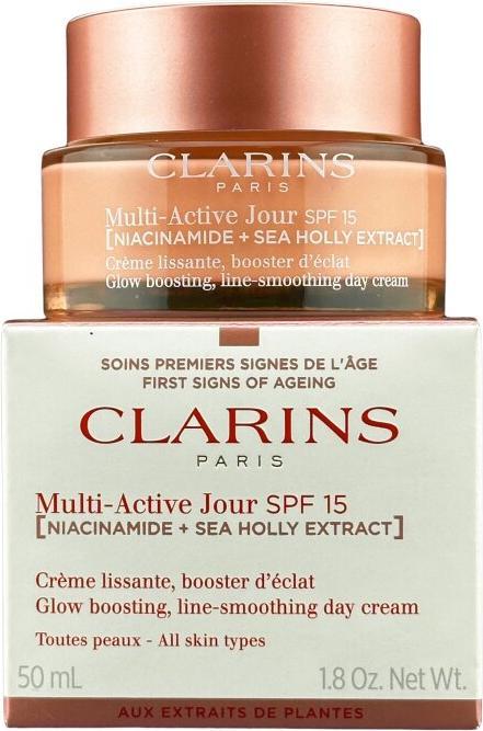 Actual product image Clarins Day Cream Sun Protection Factor 15 (Suntan cream, SPF 15, 50 ml, 219 g)