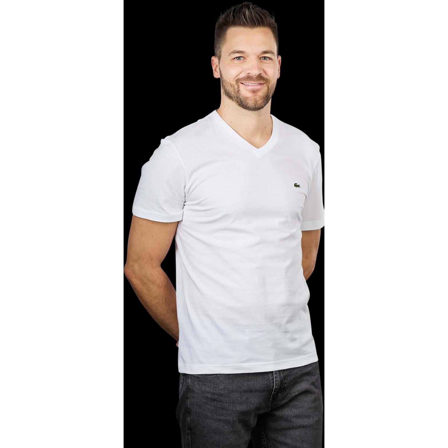 Thumbnail - Lacoste, Herren, Shirt, T-Shirt, Weiss, (M)