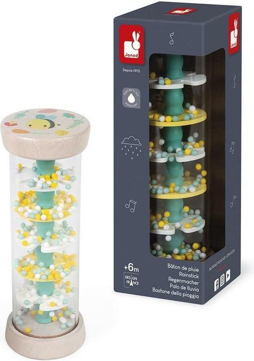 Actual product image Janod Pure rain stick (French, Italian, German, English)