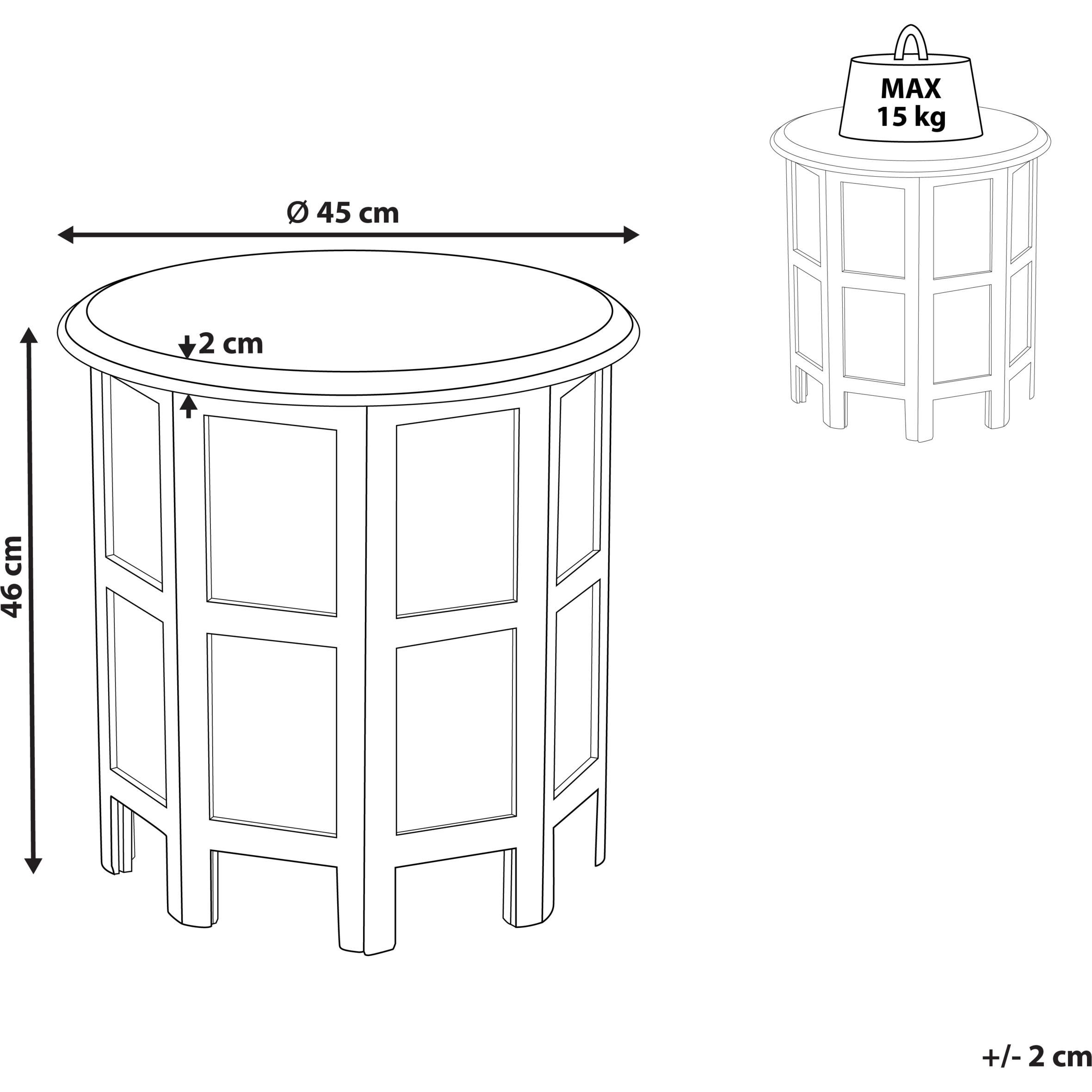 Thumbnail - Beliani, Couchtisch + Beistelltisch, Borai