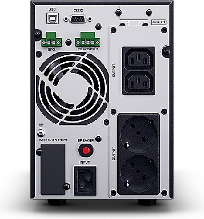 Produktbild Cyberpower OLS1500EA-DE Doppelwandler USV 1500VA/1350W LCD SNMP Slot dt.Software (1500 VA, 1350 W, Online-Doppelwandler USV)