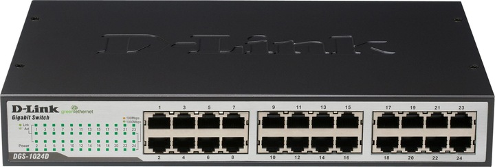 Image du produit D-Link Dgs-1024d (24 Ports)