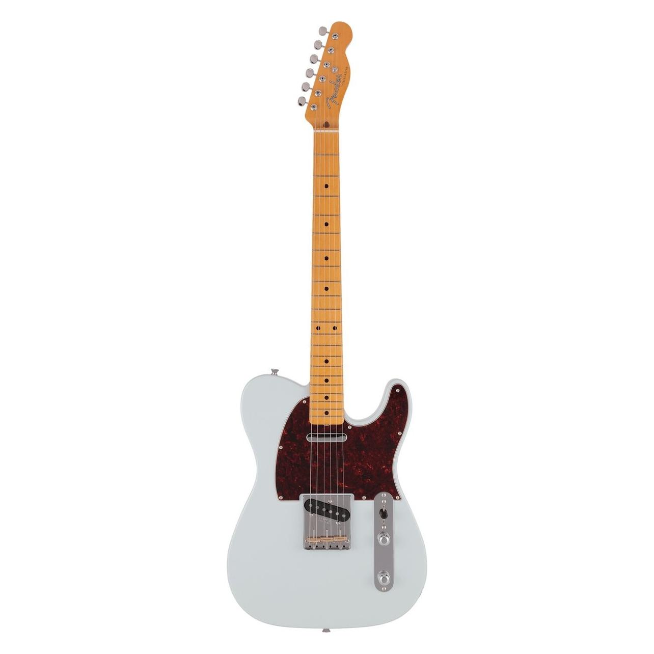 Fender Ltd Made In Japan Traditional '50s Telecaster, Texas Specials, Sonic Blue Mn (E-Gitarre, Ahorn), Gitarre, Blau
