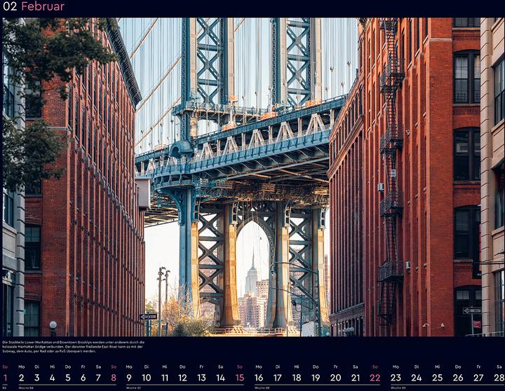 Immagine prodotto New York - Wandkalender 2026 (60 x 45 cm)