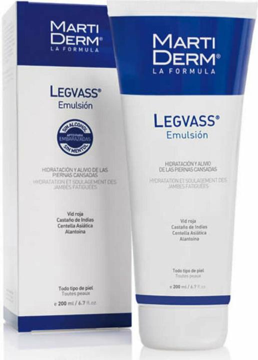Produktbild Martiderm LEGVASS emulsión hidratante piernas cansadas 200 ml (Körperlotion, 200 ml)