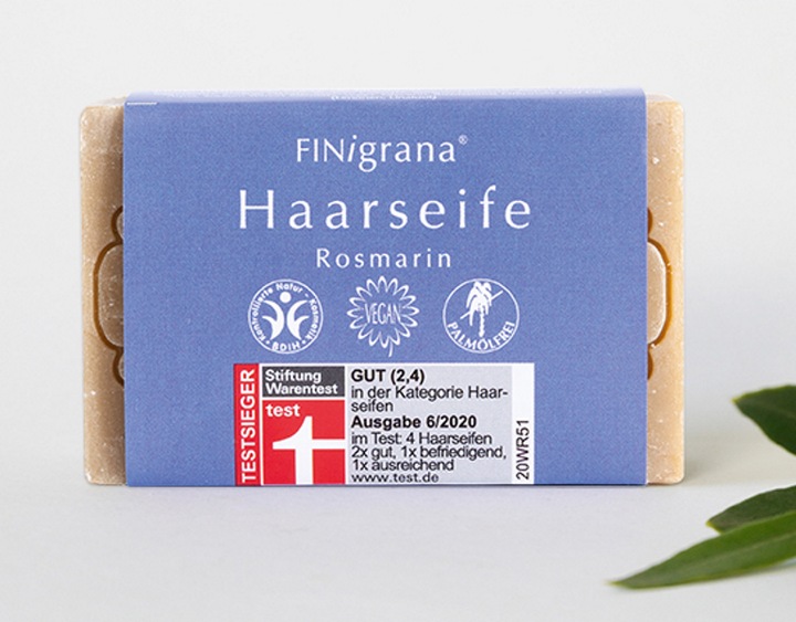 Produktbild FINigrana Haar-Seife Rosmarin (Flüssiges Shampoo)