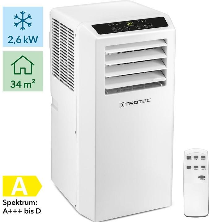 Trotec PAC 2610 S (34 m², 9000 BTU/h)