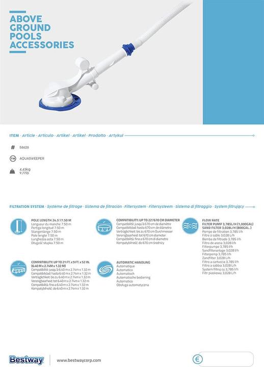 Immagine prodotto Flowclear AquaSweeper