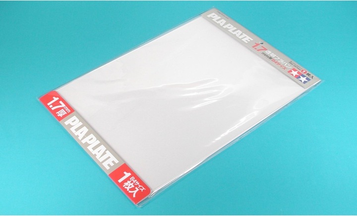 Actual product image Tamiya Plastic plates transparent 1,7mm