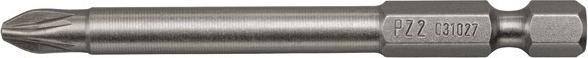 Klauke Screwdriver bit Pozidriv 1/4 inch, 73 mm KL22073PZ2