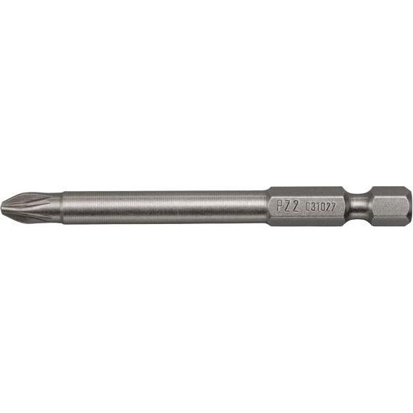 Klauke Punta per cacciavite Pozidriv 1/4 di pollice, 73 mm KL22073PZ2, Cavo + Spina elettrica