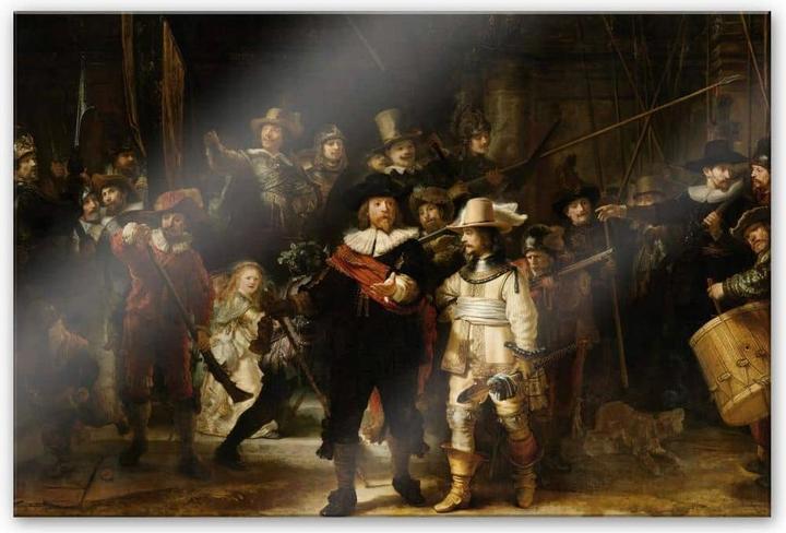 Immagine prodotto Trenddeko La ronda di notte (200 x 130 cm)