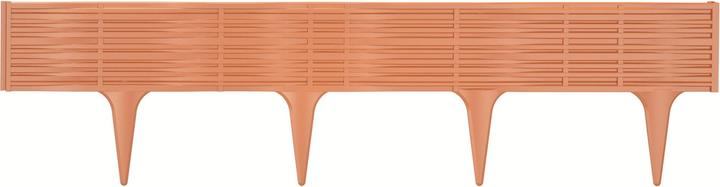 Actual product image Prosperplast Obrzeże Ogrodowe 3,9m Wiklina Garden Border Terakota (390 cm)