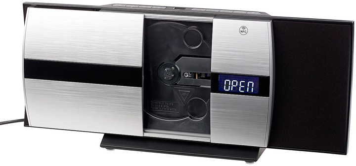 Produktbild Auvisio Vertikale Stereoanlage mit Bluetooth (Bluetooth, WLAN, 2x 5 W)