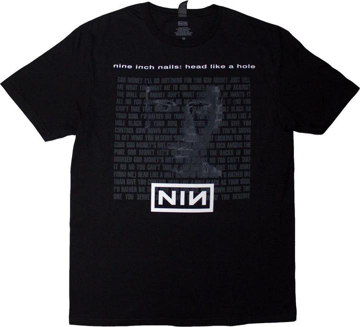 Produktbild Nine Inch Nails Head Like A Hole TShirt (L)