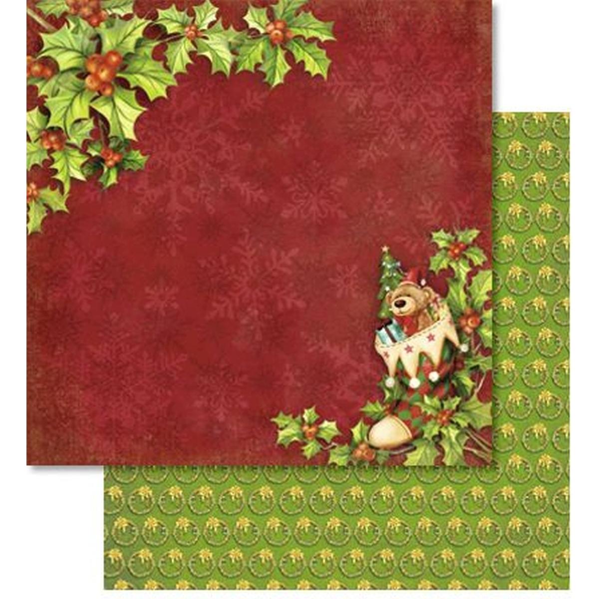 Thumbnail - Ursus, Heft + Block, Scrapbook Paper Premium Glitter 30,5x30,5cm VE=5 Blatt Motiv 213