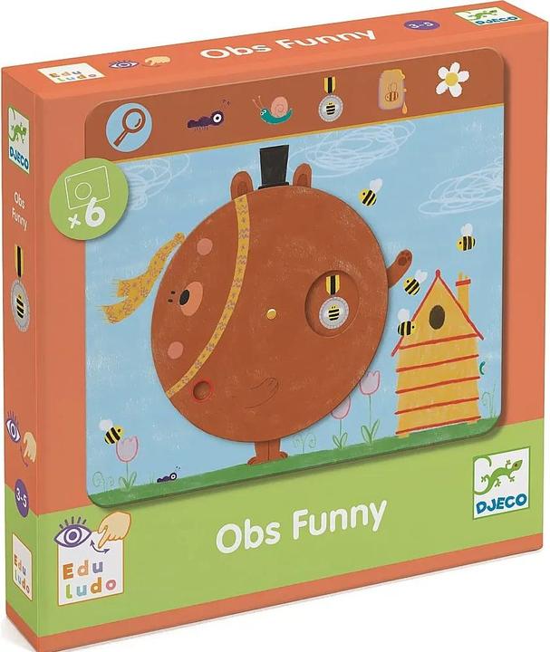 Immagine prodotto Djeco Eduludo Obs Funny (mult) (Multilingue)