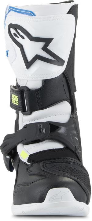 Actual product image Alpinestars Boots Tech 3s Kids Wht/Bl 10 (Boys, 28)