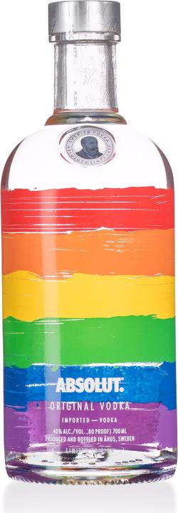 Image du produit Absolut Original Vodka Rainbow Edition (1 x 70 cl)