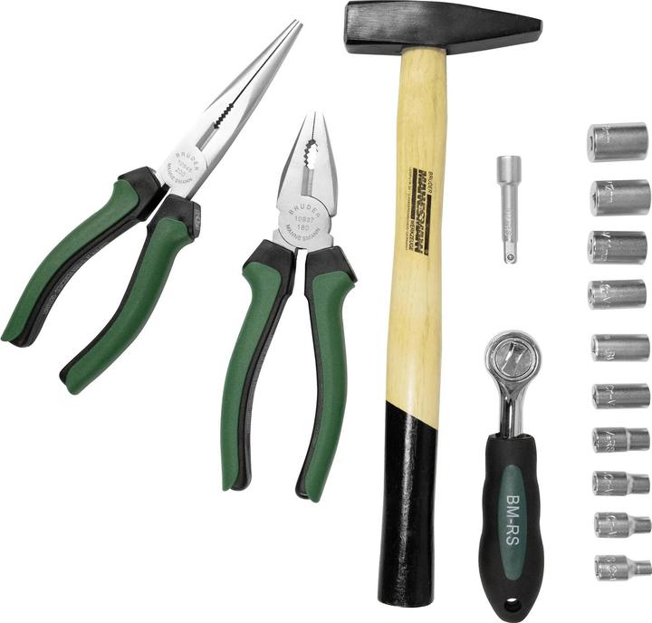 Image du produit Mannesmann Kit d'outils (57 pièces)