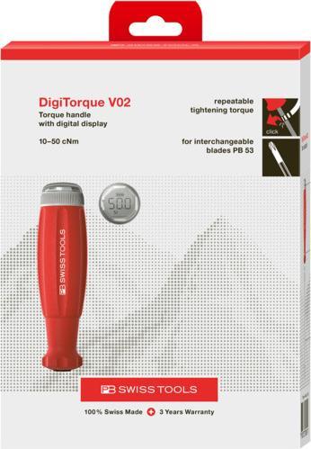 Produktbild PB Swiss Tools Drehmomentgriff PB 9318.A (0.10 Nm, 0.50 Nm)