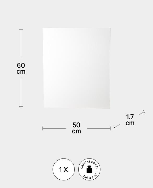 Produktbild I Am Creative Keilrahmen 50 x 60 (50 x 1.70 cm)
