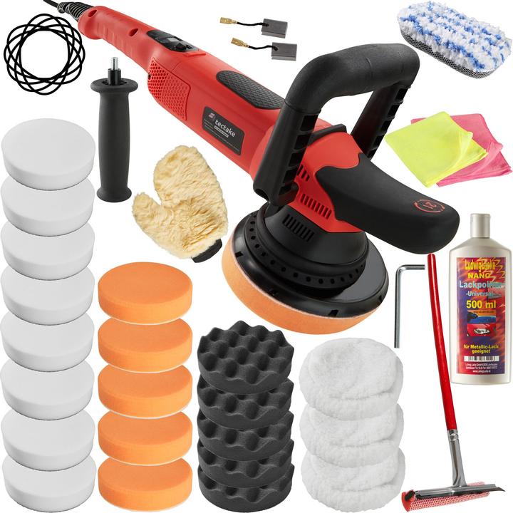 Actual product image tectake Exzenter Poliermaschine (Eccentric polisher)
