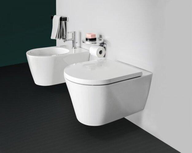 Produktbild Laufen Kartell Wand WC PACK mit Tiefspüler spülrandlos, incl. LCC, WC Sitz inkl. Absenkautomatik