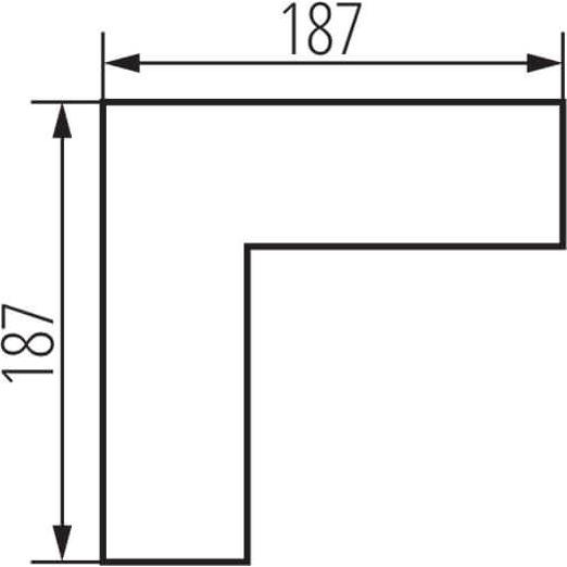 Kanlux, Wandleuchte + Deckenleuchte, ALIN LED Linearleuchten-System L-L-MPR-W 35026