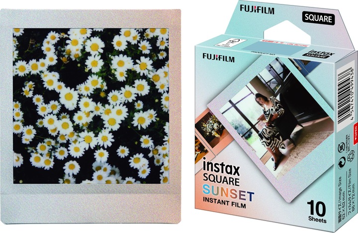 Immagine prodotto Fujifilm instax Square Film Sunset Rainbow (Quadrato delle imposte SQ10, Quadrato delle imposte SQ6, Quadrato delle imposte SQ20)