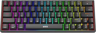 Actual product image Marvo SHOGO 63 Tastatur verkabelt (USB) US, schwarz mechanische (US, Cable)