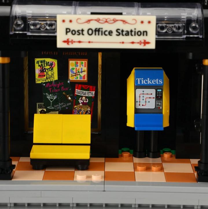 Image du produit Lumibricks Historische Strassenbahn mit Station
