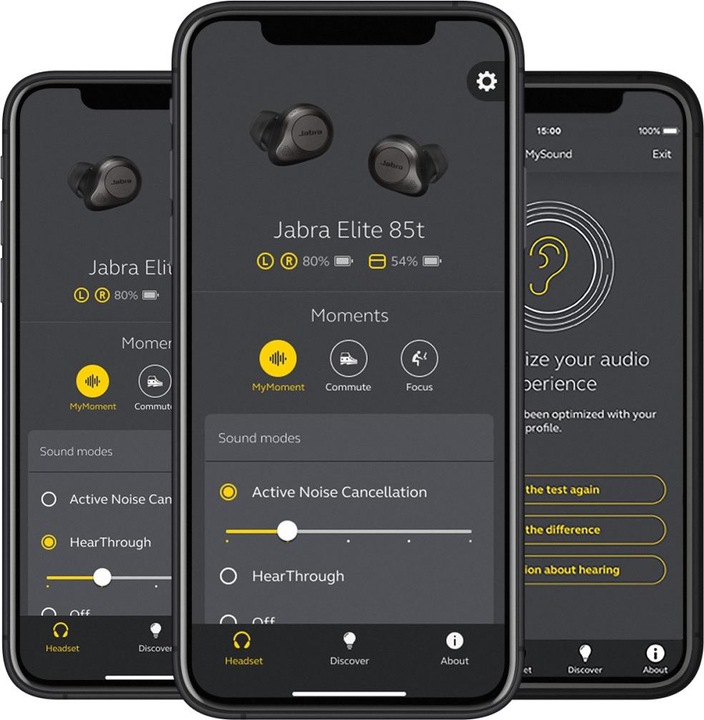 Actual product image Jabra Elite 85t (ANC, 7 h, Wireless)