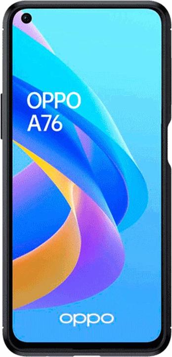 Actual product image Just in Case Rugged TPU Back Cover Black OPPO A76 (Oppo A76)