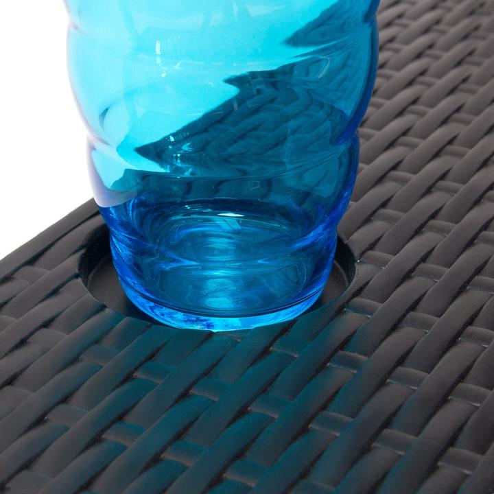 Actual product image Relaxdays Balcony hanging table (63 cm)
