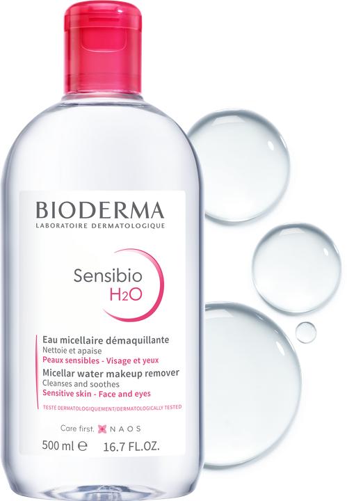 Image du produit Bioderma Sensibio H2O (Eau micellaire, 500 ml)