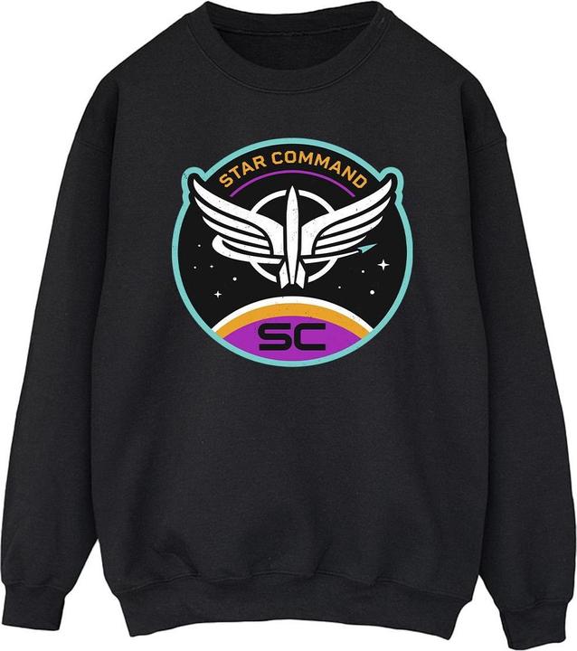 Actual product image Disney Mens Lightyear Star Command Circle Sweatshirt (S)