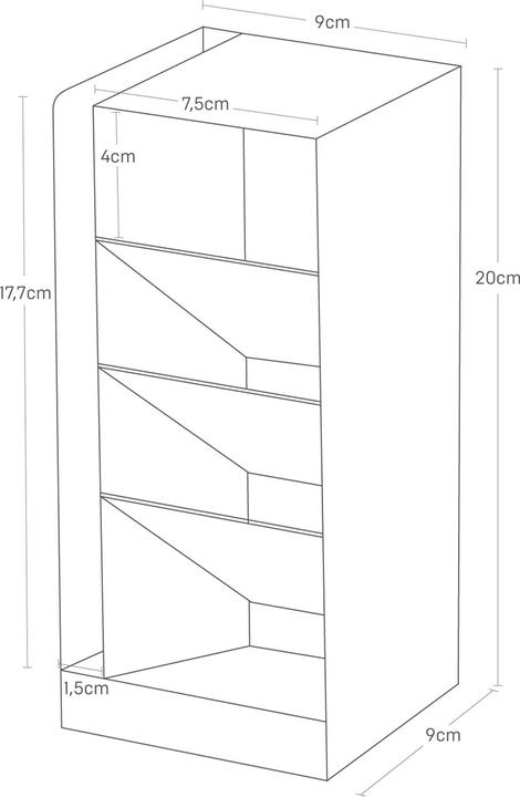 Produktbild Yamazaki Stiftehalter TOWER