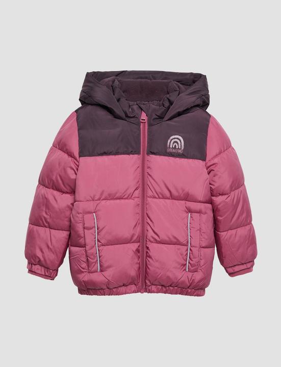 Image du produit S.Oliver Outdoor-Jacke Wattierte Jacke mit Glitzer-Print und Fleecefutter (140)