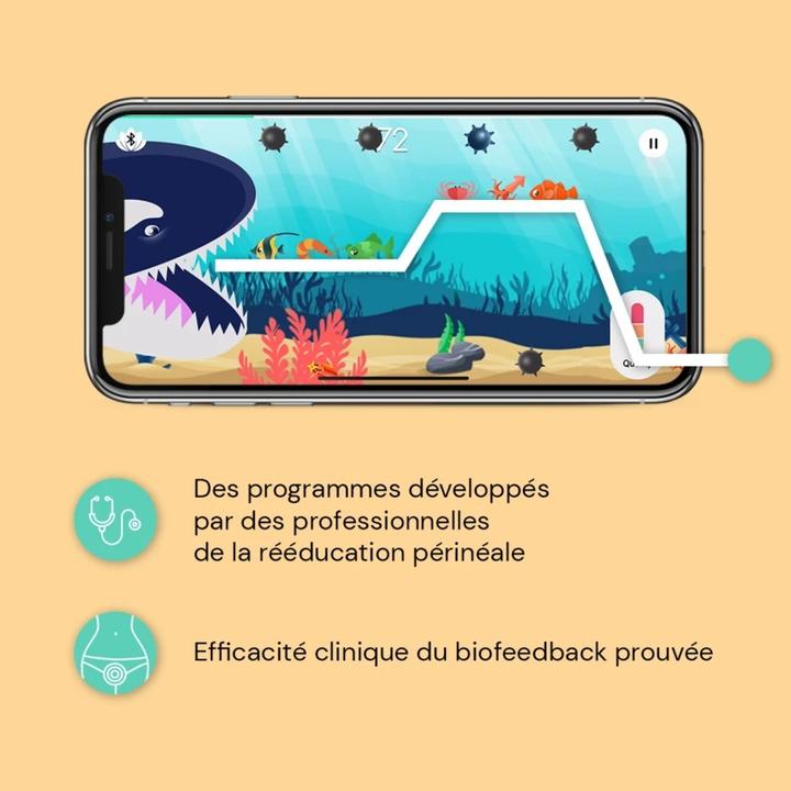 Immagine prodotto Perifit Esercitatore di Kegel con app (140 g)
