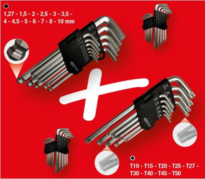 Actual product image KS Tools Winkelschraubendreher-Set
