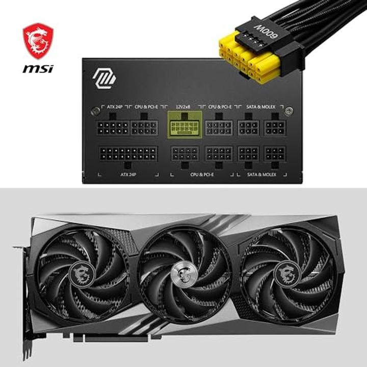 Actual product image MSI MAG A850GL PCIE5 (850 W)