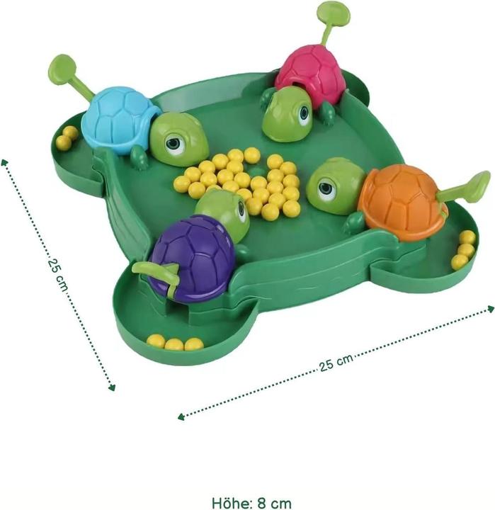 Actual product image Hermex Hungry Turtles children's game Hungry Turtles toy Board game