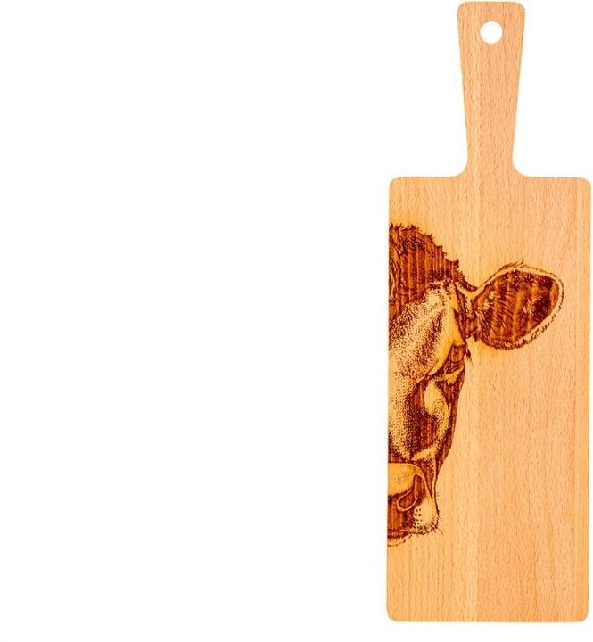 Produktbild Kadastar Holz-Servierbrett "Kuh Zoom" klein