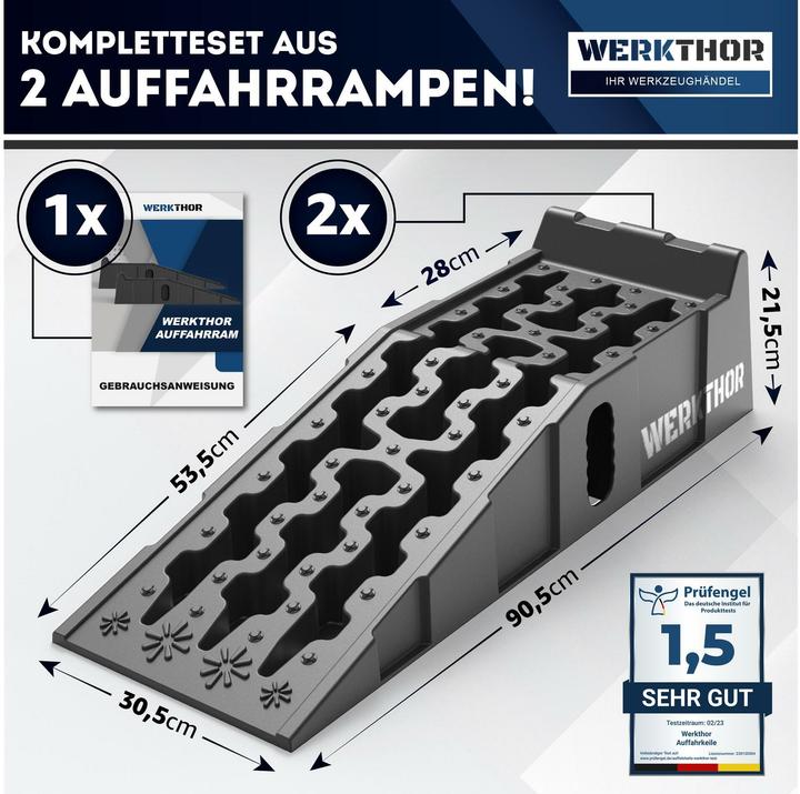Produktbild Werkthor Auffahrrampe Set