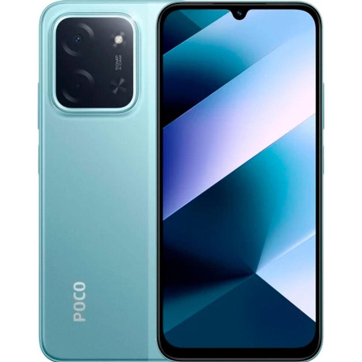 Xiaomi Poco C85 (256 GB, Green, 6.90", Dual SIM, 4G), Smartphone, Grün